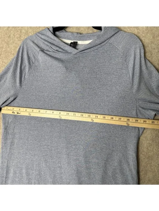 Lululemon Drysense Training Hoodie Blue Mens Large - Picture 8 of 11